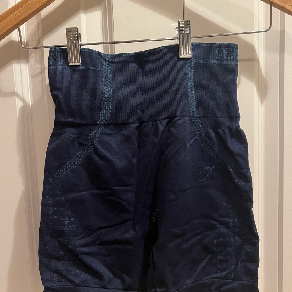 Gymshark Women's Navy Shorts